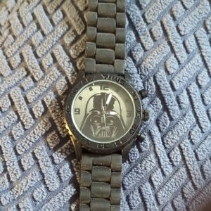 Black Darth Vader Men's Watch